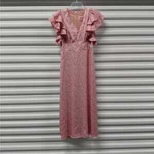 Kate Spade New York Womens Dress Size 4 Midi Romantic Cottagecore Quiet Luxury